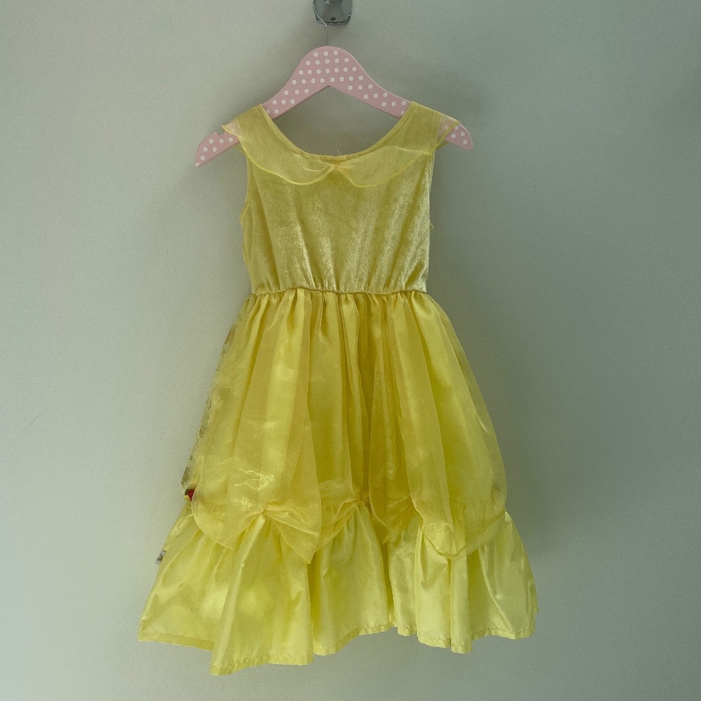 Little Adventures Yellow Beauty Dress [Size S, Ages 1-3] - Picture 2 of 4